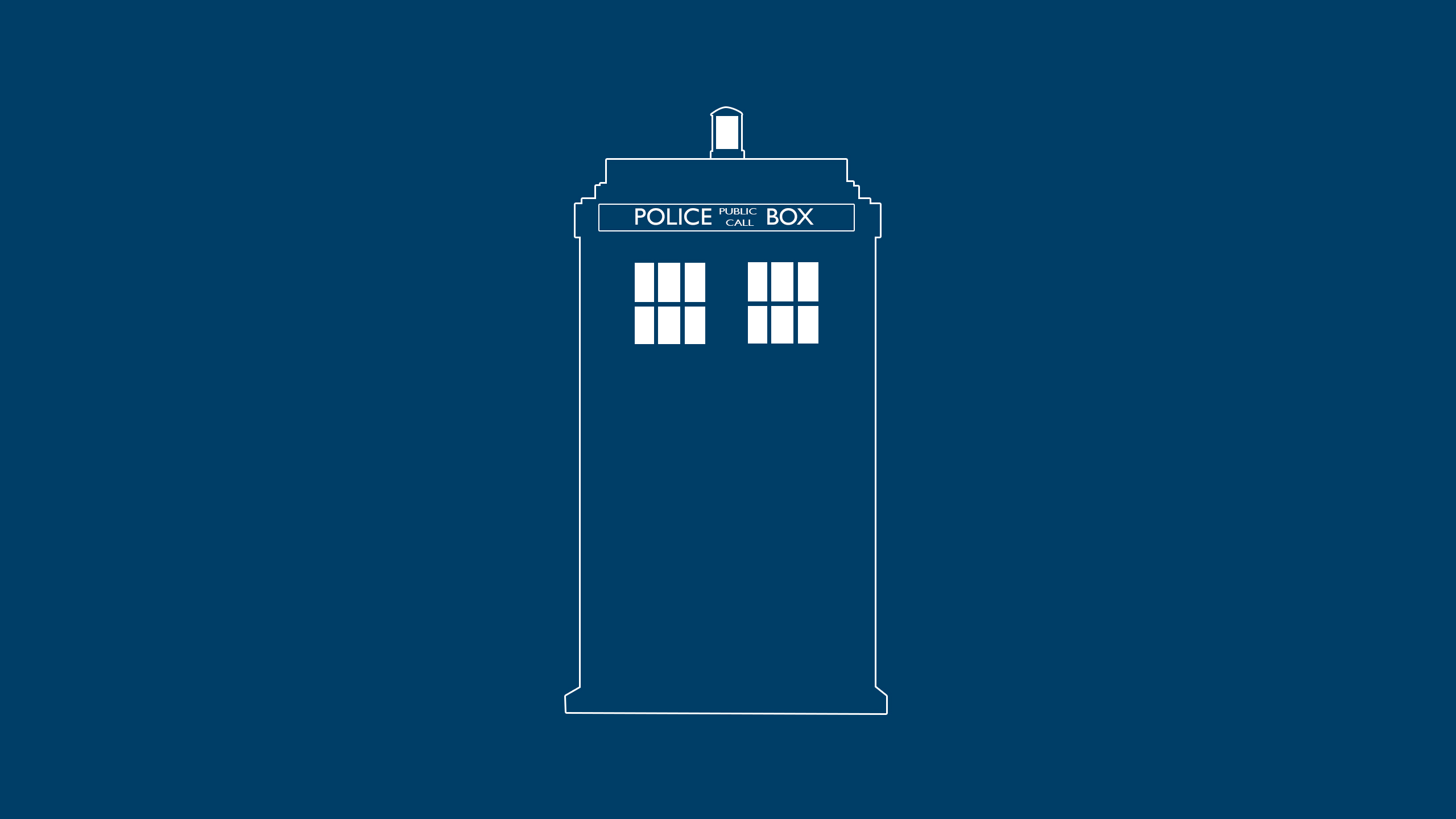 Tardis Outlined